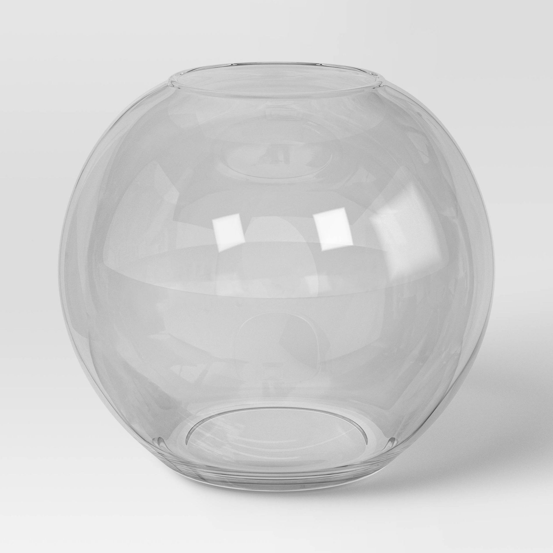 Glass Round Vase Clear - Room Essentials™
