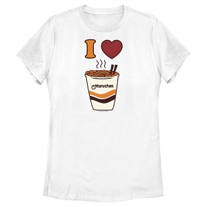 Women's Maruchan I Heart Cup of Noodles T-Shirt - 1 of 4