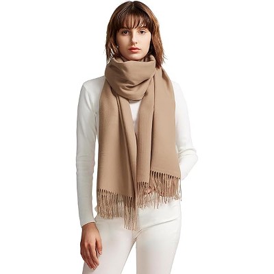 Fisfet Women's Scarf Pashmina Shawls and Wraps for Evening Dresses Travel Office Winter Wedding Large Scarves