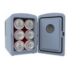 Frigidaire 9 Can Denim Retro Beverage Portable Mini Refrigerator - 3 of 4