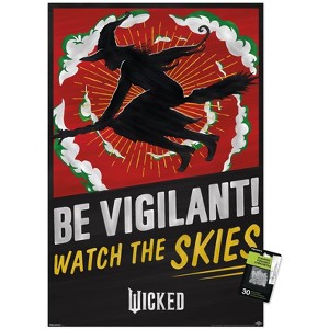 Trends International Wicked: For Good (2025) - Be Vigilant Unframed Wall Poster Prints - 1 of 4