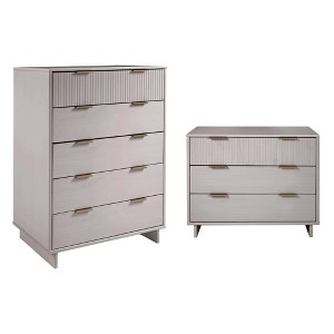 Manhattan Comfort 2pc Granville Chest and Dresser Bedroom Set - 1 of 4