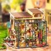 Robotime Rolife - Emily's Flower Shop House DIY Miniature House Figure - 2 of 4