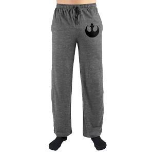 Star Wars Rebel Alliance Insignia Men's Loungewear Pajama Lounge Pants - 1 of 2