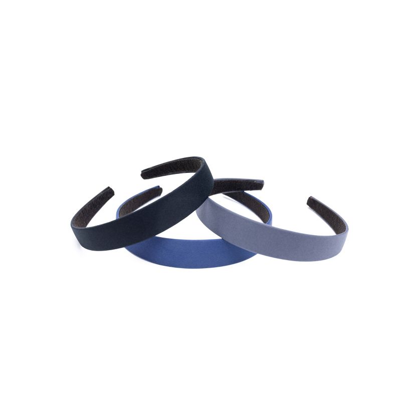 sc&#252;nci Woven Headbands - Blue/Grey/Black - All Hair - 3pk, 4 of 7