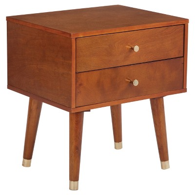 end table with light