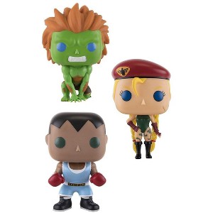 Funko Street Fighter POP Vinyl Figure Set: Blanka, Cammy, Balrog - 1 of 3