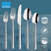 Amefa Metropole 20-Piece Premium 18/10 Stainless Steel Flatware Set, High Gloss Mirror Finish, Silverware Set Service for 4, Rust Resistant Cutlery - 2 of 4
