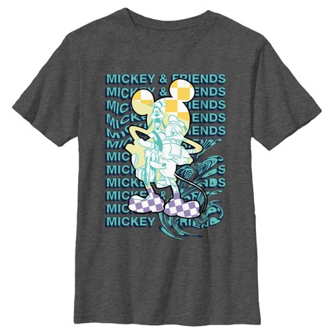 Boy's Mickey & Friends Warped Silhouette T-Shirt - image 1 of 4