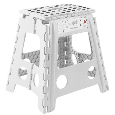 Casafield 16 Folding Step Stool With Handle White Collapsible Foot   GUEST B1bd5412 277e 45e0 B11e 7253a261bf14