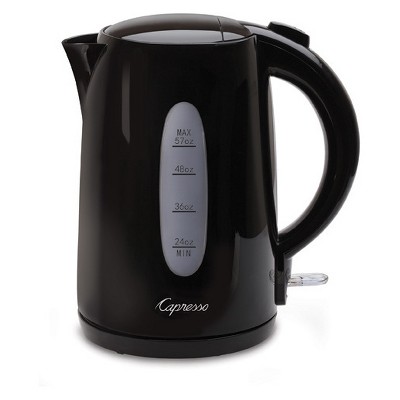 1.7 L Electric Kettle with Thin Chrome Trim Band - Painted Stainless Steel  - Figmint™