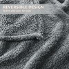 Catalonia Fleece Plush Throw Blanket, Fuzzy Snuggle Blanket for Boys Camping Traveling Couch Bed, Lightweight, Reversible, All Season Use, 50"x60" - 4 of 4