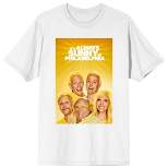 It's Always Sunny In Philadelphia Key Art Crew Neck Short Sleeve White Women's T-shirt