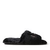 Dearfoams Women's Lane Bridal I Do Fuzzy Slide Slipper - 2 of 4