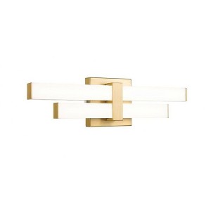 Z-Lite Zane 2 - Light Vanity in  Modern Gold - 1 of 4