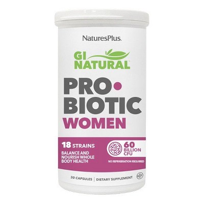 GI Natural Probiotics Womens by Nature's Plus  -  30 VegCap