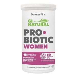 GI Natural Probiotics Womens by Nature's Plus  -  30 VegCap - 1 of 2