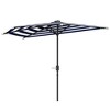 Outsunny Half Umbrella Outdoor Patio Umbrella, UPF 30+ Small Balcony Umbrella, Vented Tiltable Half Patio Umbrella with Crank 8 Ribs - 4 of 4