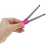 Unique Bargains Stainless Steel Multifunctional Nail File Manicure Tool 6 Pcs - 4 of 4