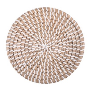Unique Bargains Decorative Wall Art Hanging Woven Basket (7.87" - Style J) 1Pc - 1 of 4