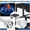 Propane Burner, 80,000 BTU High Pressure Gas Stove – 4ft Hose/Regulator/Water Bag for Outdoor Cooking/Seafood Boil/Turkey Fry - 4 of 4
