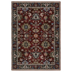 Oriental Weavers Hastings HA03V Red/ Multi Indoor Area Rug - 3'10" x 5'5" - 1 of 4