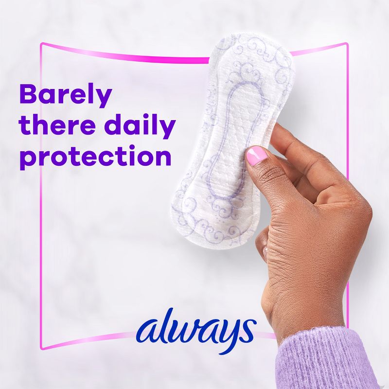 Always Radiant Wrapped Panty Liners, 3 of 13