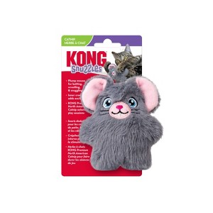 KONG Cat Snuzzles Mouse Cat Animal Toy - Brown - 1 of 4