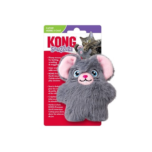 KONG Cat Snuzzles Mouse Cat Animal Toy - Brown - image 1 of 4