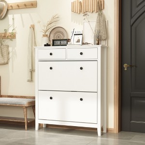 Famapy Flip - Type Shoe Cabinet: Stylish, Spacious, and Smart Storage for Your Entryway - 1 of 4