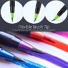 Professional Watercolor Brush Markers Pen 48 Colors of Ohuhu, Water Based Drawing Marker Brushes W/A Blending Aqua Pen, Water Soluble - 3 of 4