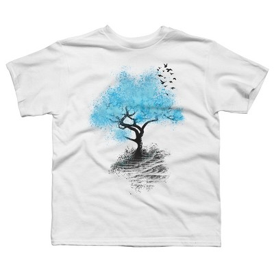 Boy's Design By Humans leaving home By alnavasord T-Shirt