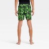 Boys' Minecraft Swim Shorts - Green - 2 of 3