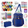 Hearth & Harbor Crochet Kit for Beginners Adults and Kids, Amigurumi and Crocheting Kit with Soft Yarn and Sage Green Crochet Bag - 2 of 4