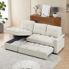 SKRAN 78.75" Reclining Sofa with USB and type-c charging ports, L-Shaped Sectional Sofa with Storage Features for Living Room - 2 of 4