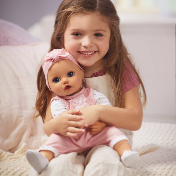 Muñeca Bebé Real BABY Born Annabell - Ojos Azules: Sonidos, Cuerpo Suave, Incluye Chupete y Ropa 2