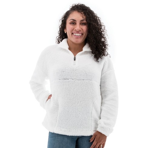 Aventura Clothing Women's Andes Fleece - Solid White, Size Medium : Target