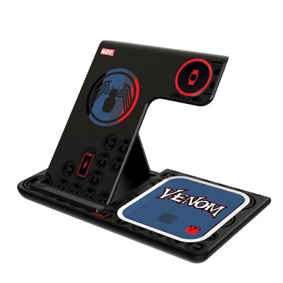 Keyscaper Marvel Venom Sigil 15-Watt 3 in 1 Charging Station