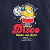 Boys' - Despicable Me Minions - Disco Made Me Do It Graphic Long Sleeve Fleece Sweatshirt - 2 of 4