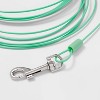 Lightweight Cable Tie-Out for Dogs - 25lbs - 20ft - Boots & Barkley™ - 2 of 3