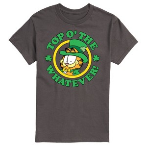 Men's - Garfield - Top O The Whatever Patrick's Day Short Sleeve Graphic T-Shirt - 1 of 4