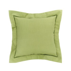 C&F Home 18" x 18" Peridot Flange Throw Pillow - 1 of 3