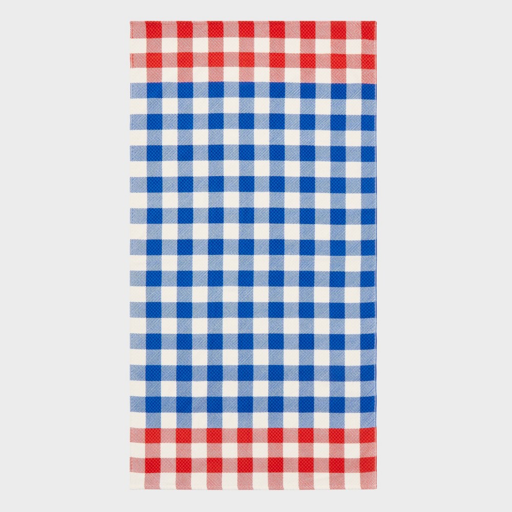 Gingham Beach Towel - Room Essentials™