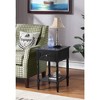 HomeStock Belmont End Table with Hidden Charging Station, 2 Outlets, 2 USB Ports, Drawer Storage and Shelf, Stylish Accent Table for Home - 4 of 4
