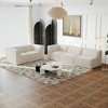 106" Chenille Modular L-Shaped Sectional Sofa, 5-Piece Oversized Floor Couch Set, No Assembly, Free Combination for Living Room & Bedroom - 4 of 4