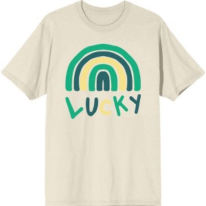 St Pats Lucky Rainbow Men's Crew Neck Short Sleeve Tee - 1 of 2