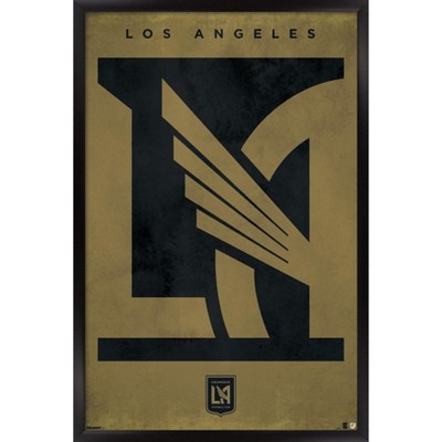 Trends International MLS Los Angeles FC - Logo 25 Framed Wall Poster Prints