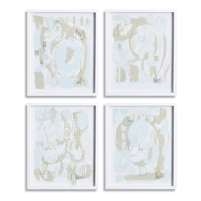 Plum & Post Bacchus Prints Set Of 4