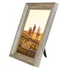 Lodge Frame Made of Composite Wood / Polished Glass Rustic with Horizontal and Vertical Formats for Wall and Tabletop -Americanflat - Americanflat - 3 of 4