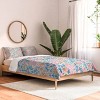 Deny Designs 3pc Full/Queen Schatzi Brown Laural Ditsy Ivory Comforter and Sham Set - 2 of 4